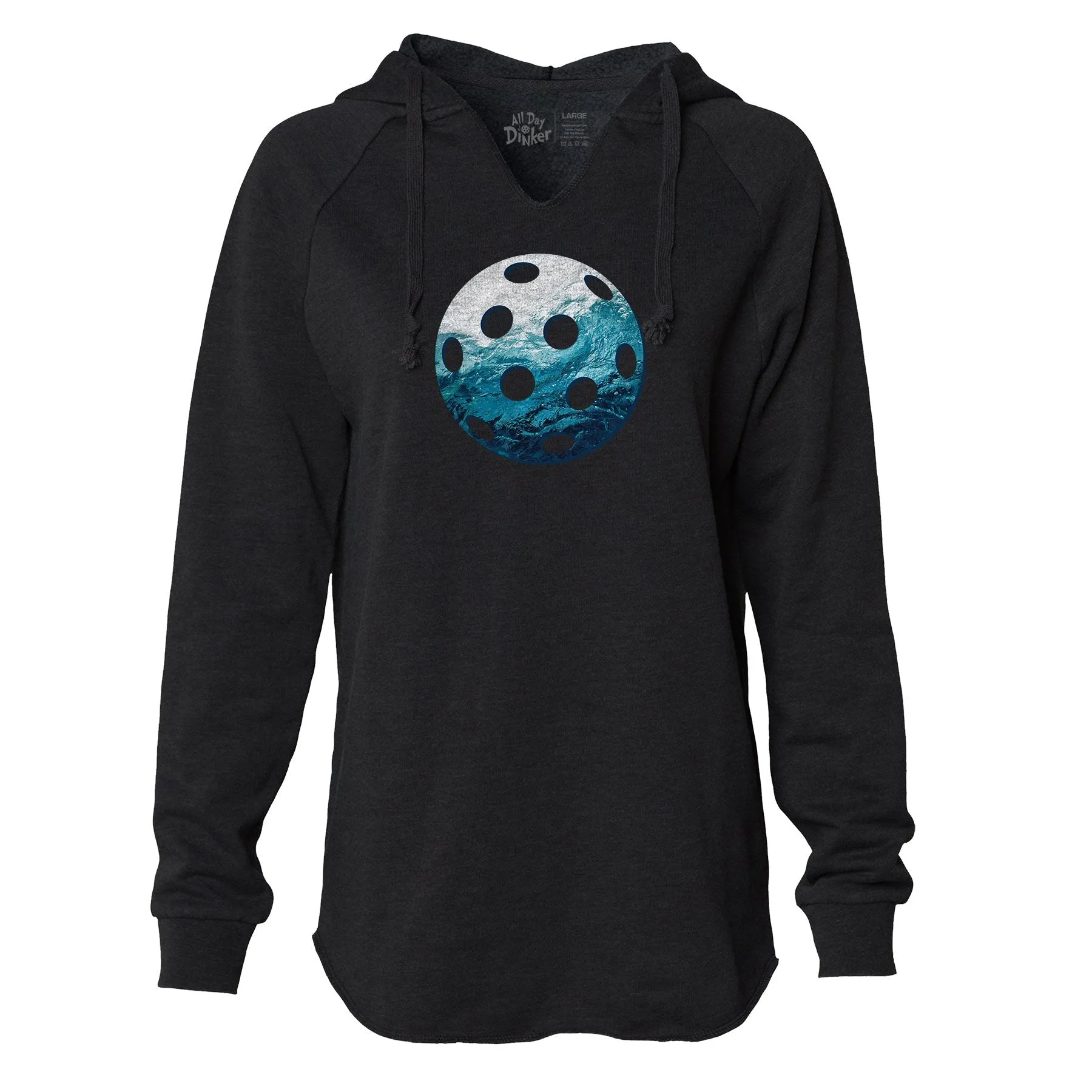 Waves Pickleball - Women's Lightweight Hoodie