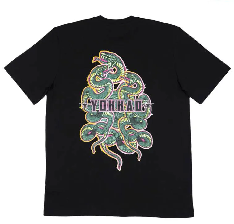 YOKKAO SNAKE MMA Muay Thai Boxing T-shirt S-XL Black
